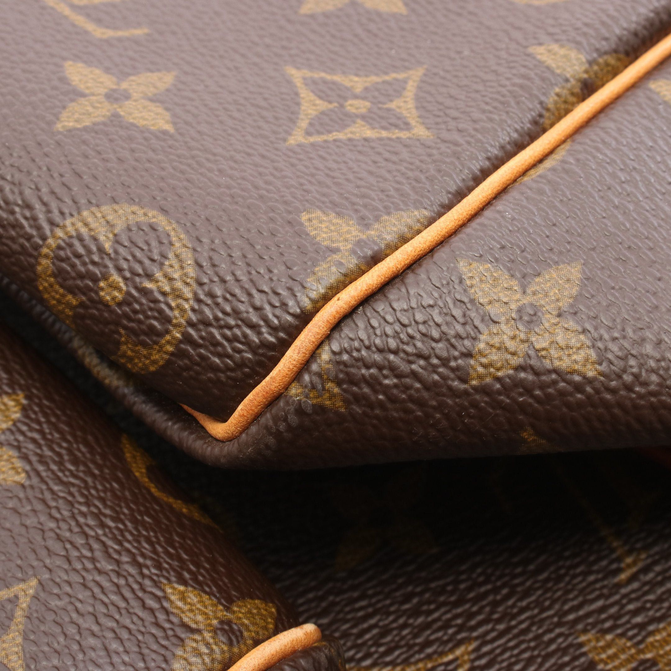 Louis Vuitton Louis Vuitton Keepall 45 Monogram Boston Bag Leather Brown Size ONE SIZE - 10 Thumbnail