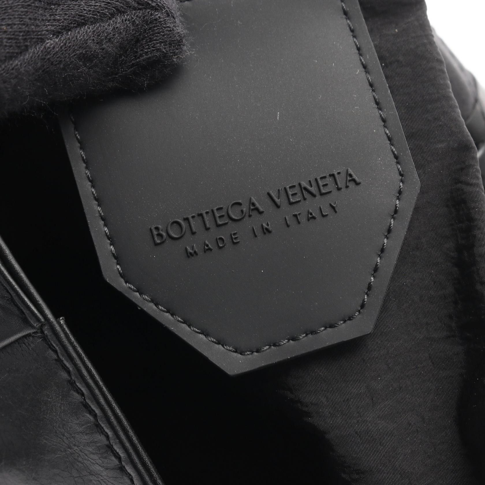 Bottega Veneta Bottega Veneta Small Cassette Shoulder Bag Leather Black Size ONE SIZE - 4 Thumbnail