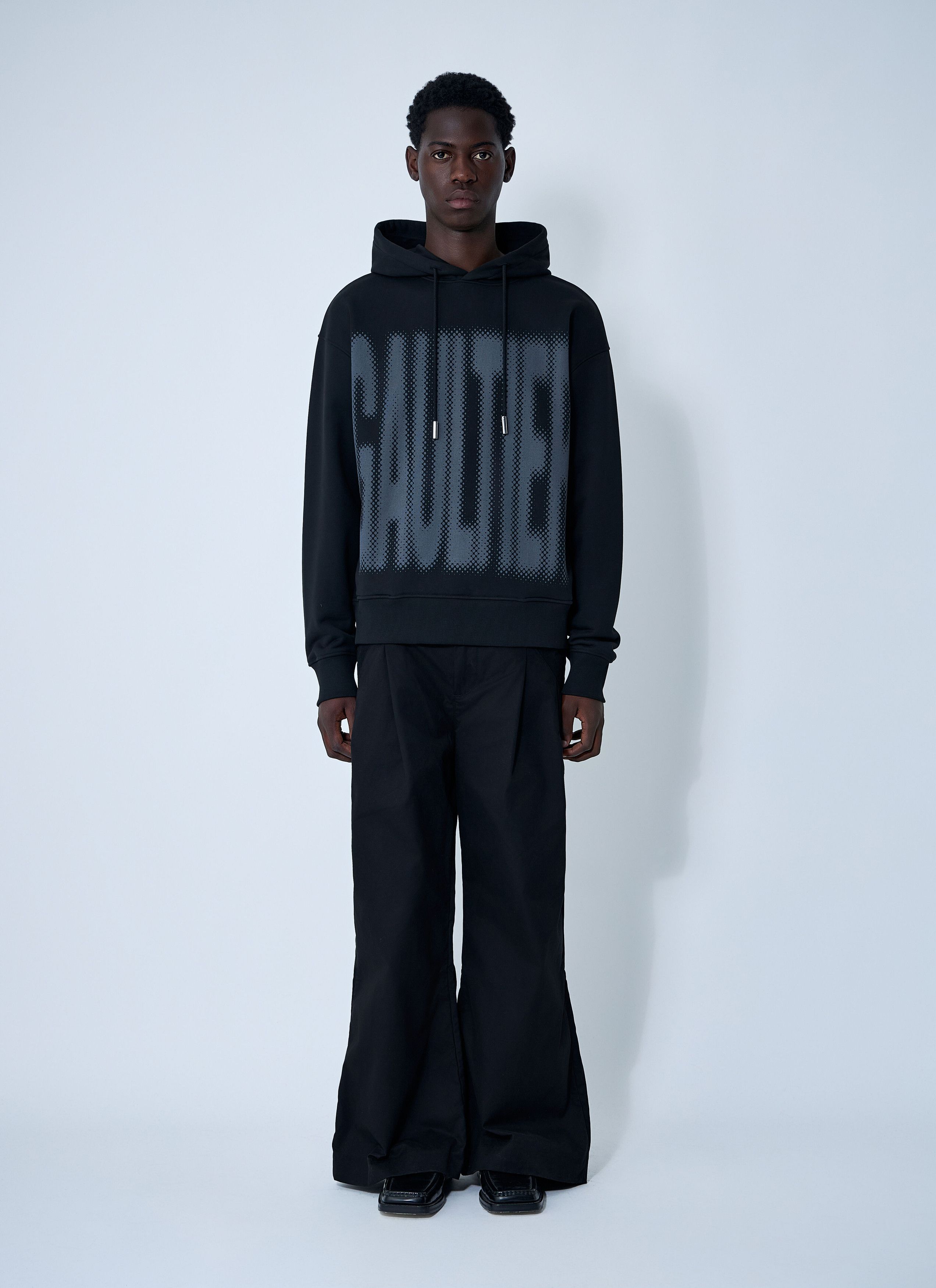 Jean Paul Gaultier Logo Motif Hooded Sweatshirt Size US L / EU 52-54 / 3 - 2 Thumbnail