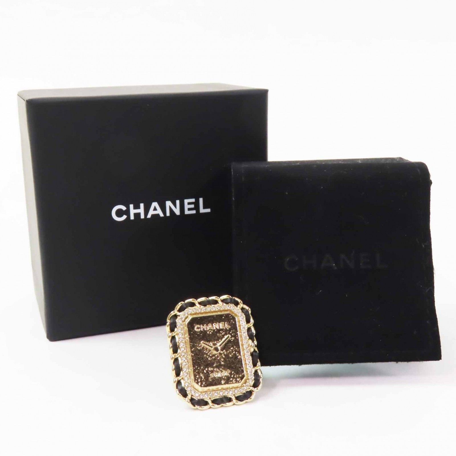 Chanel Chanel Chanel Premiere Ring Metal Ring DUTY FREE for USA Size ONE SIZE - 2 Thumbnail