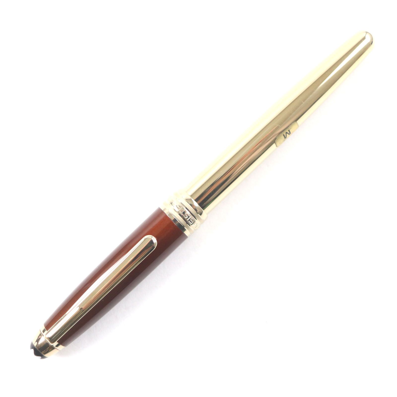 Montblanc Montblanc Montblanc Meisterstück Solitaire Au750 Fountain Pen Metal Pen DUTY FREE for USA Size ONE SIZE - 2 Thumbnail
