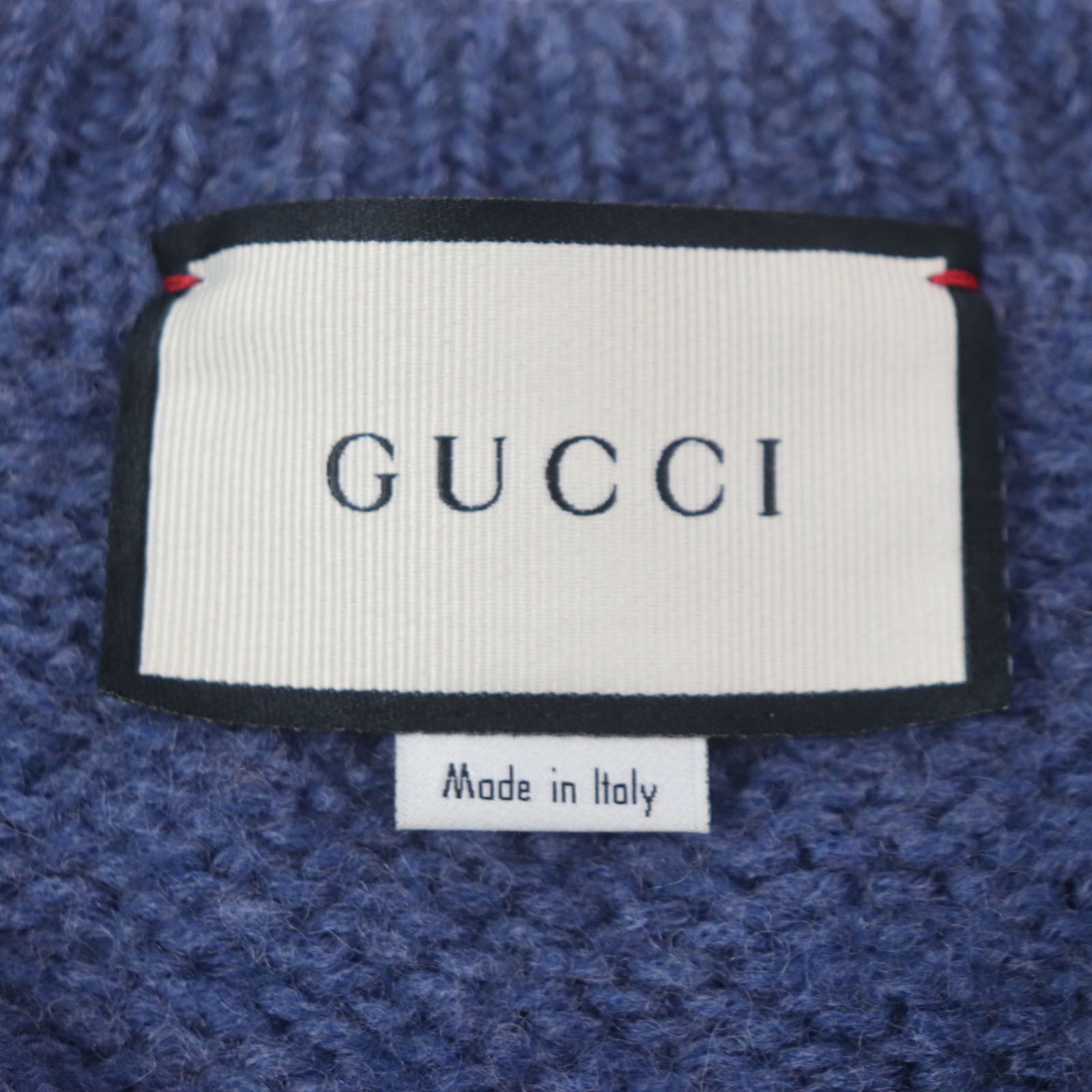 Gucci Gucci Gucci GG embroidered wool knit Others Tops 636327 Size ONE SIZE - 5 Thumbnail