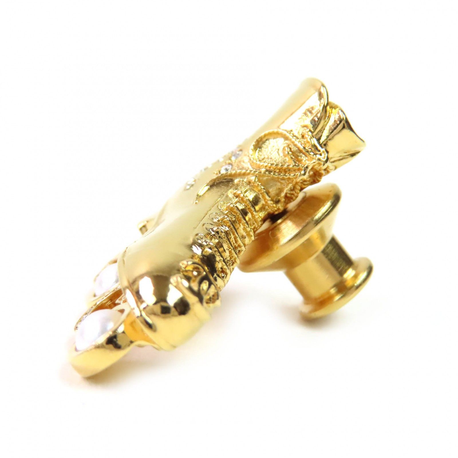Chanel Chanel Chanel Brooch Roller Skates Brooch Metal Brooch DUTY FREE for USA Size ONE SIZE - 3 Thumbnail