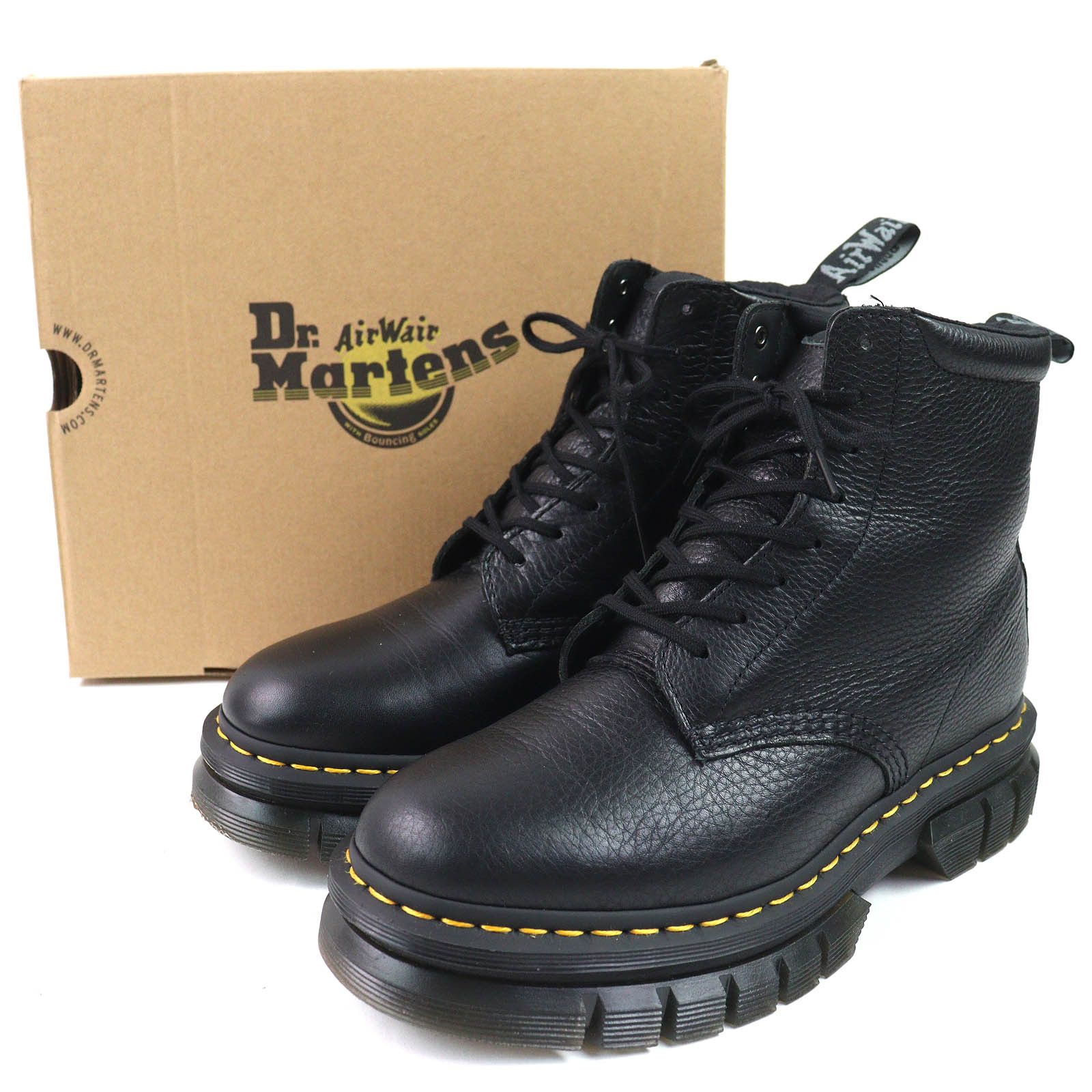 Other Other Dr.Martens RIKARD POLISHED SMOOTH Leather Boots Leather Shoes DUTY FREE for USA Size ONE SIZE - 2 Thumbnail