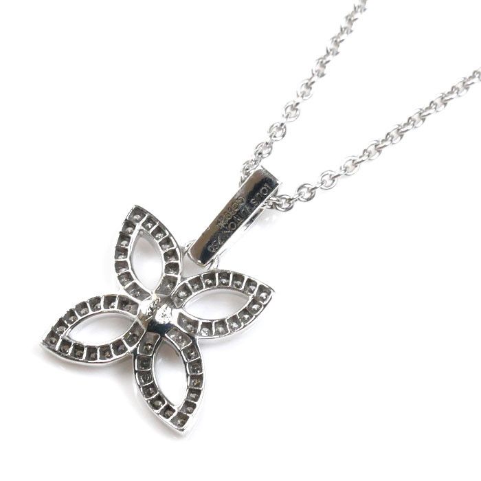 Louis Vuitton Louis Vuitton Louis Vuitton Pandantif Crackant Au750 Necklace Metal Necklace Q93158 Size ONE SIZE - 2 Thumbnail