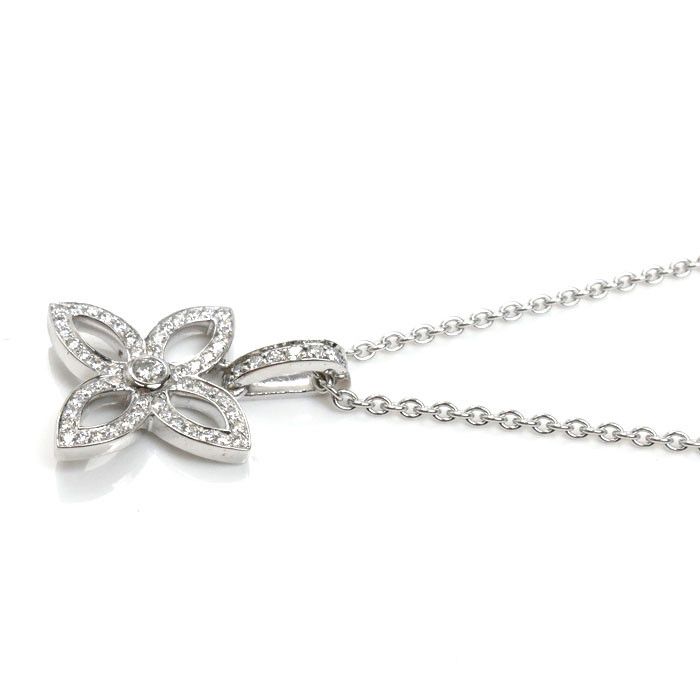 Louis Vuitton Louis Vuitton Louis Vuitton Pandantif Crackant Au750 Necklace Metal Necklace Q93158 Size ONE SIZE - 3 Thumbnail