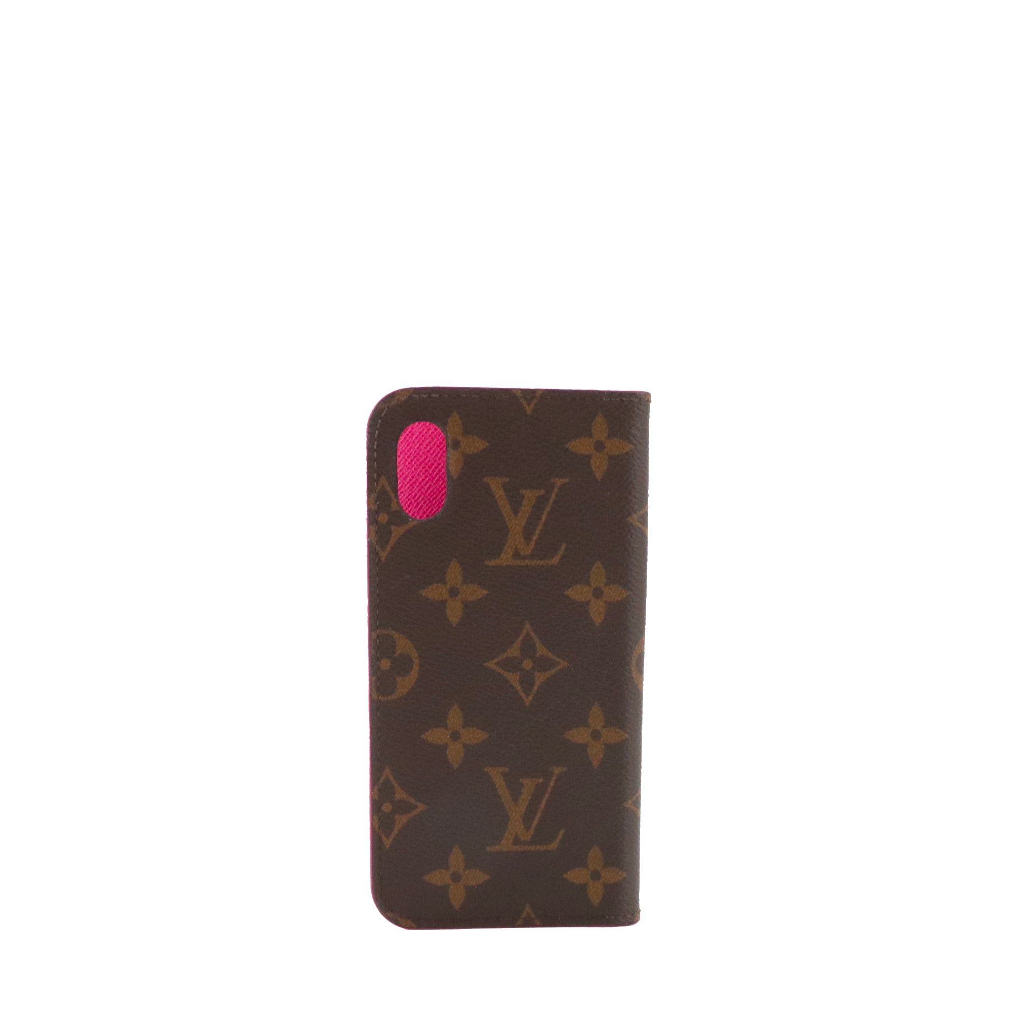 Louis Vuitton LOUIS VUITTON - Louis Vuitton iPhone 10 case in monogrammed canvas Size ONE SIZE - 2 Thumbnail