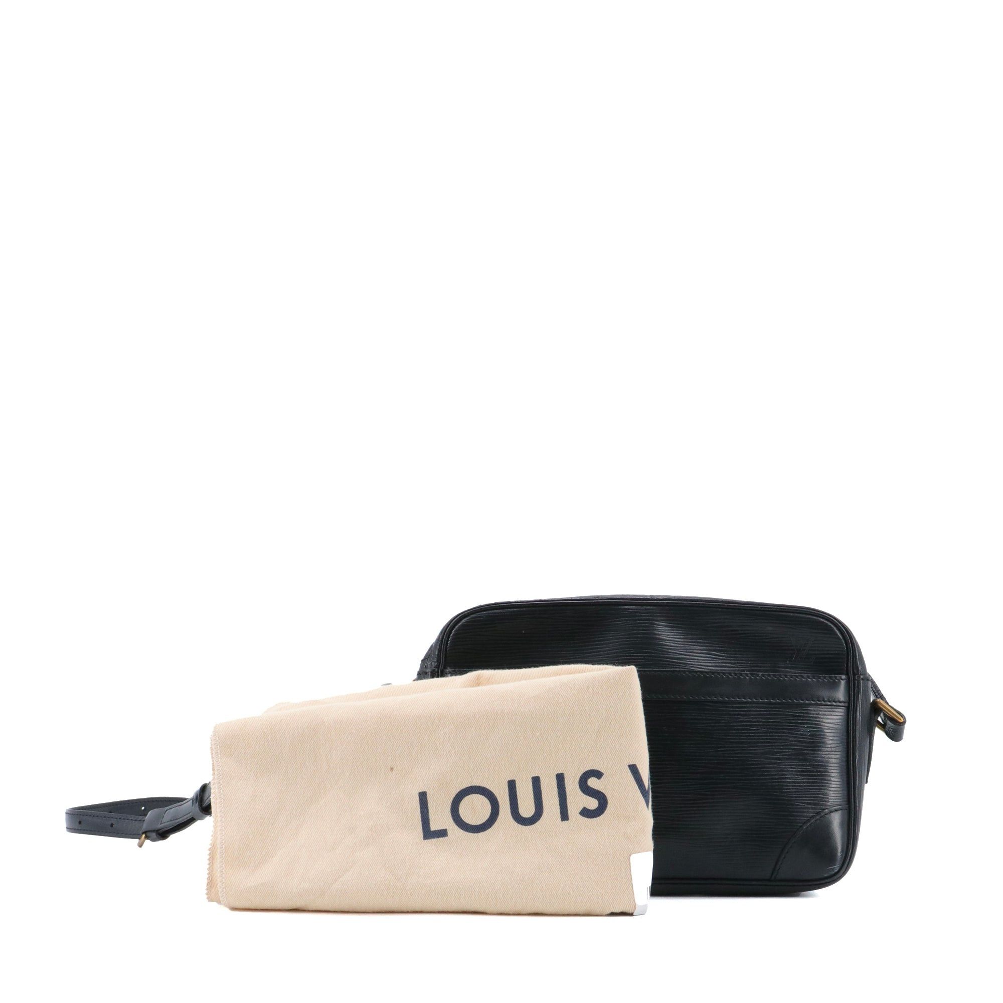 Louis Vuitton LOUIS VUITTON - Louis Vuitton Trocadéro shoulder bag in black epi leather Size ONE SIZE - 11 Thumbnail
