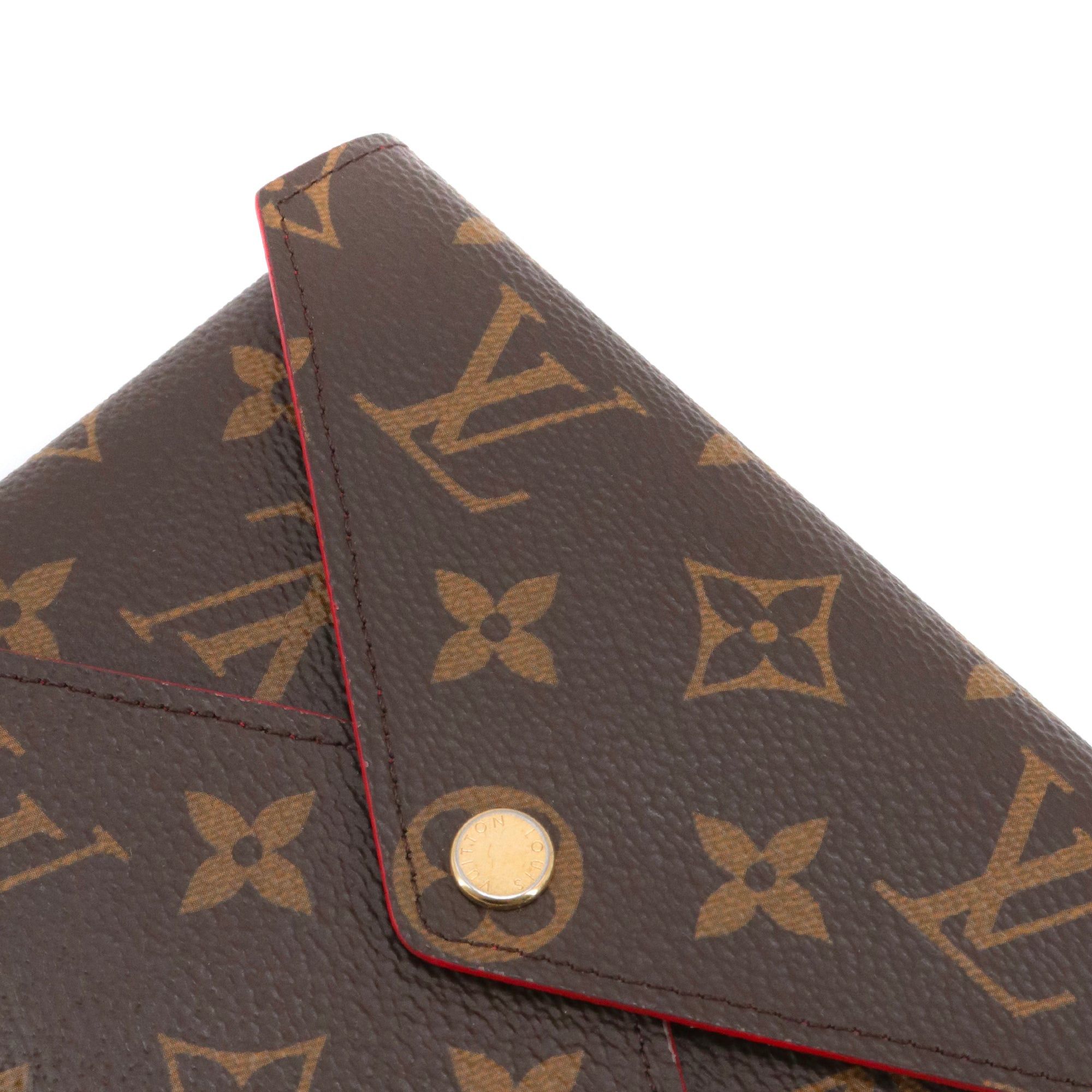 Louis Vuitton LOUIS VUITTON - Louis Vuitton Kirigami MM pouch in monogrammed canvas Size ONE SIZE - 4 Thumbnail
