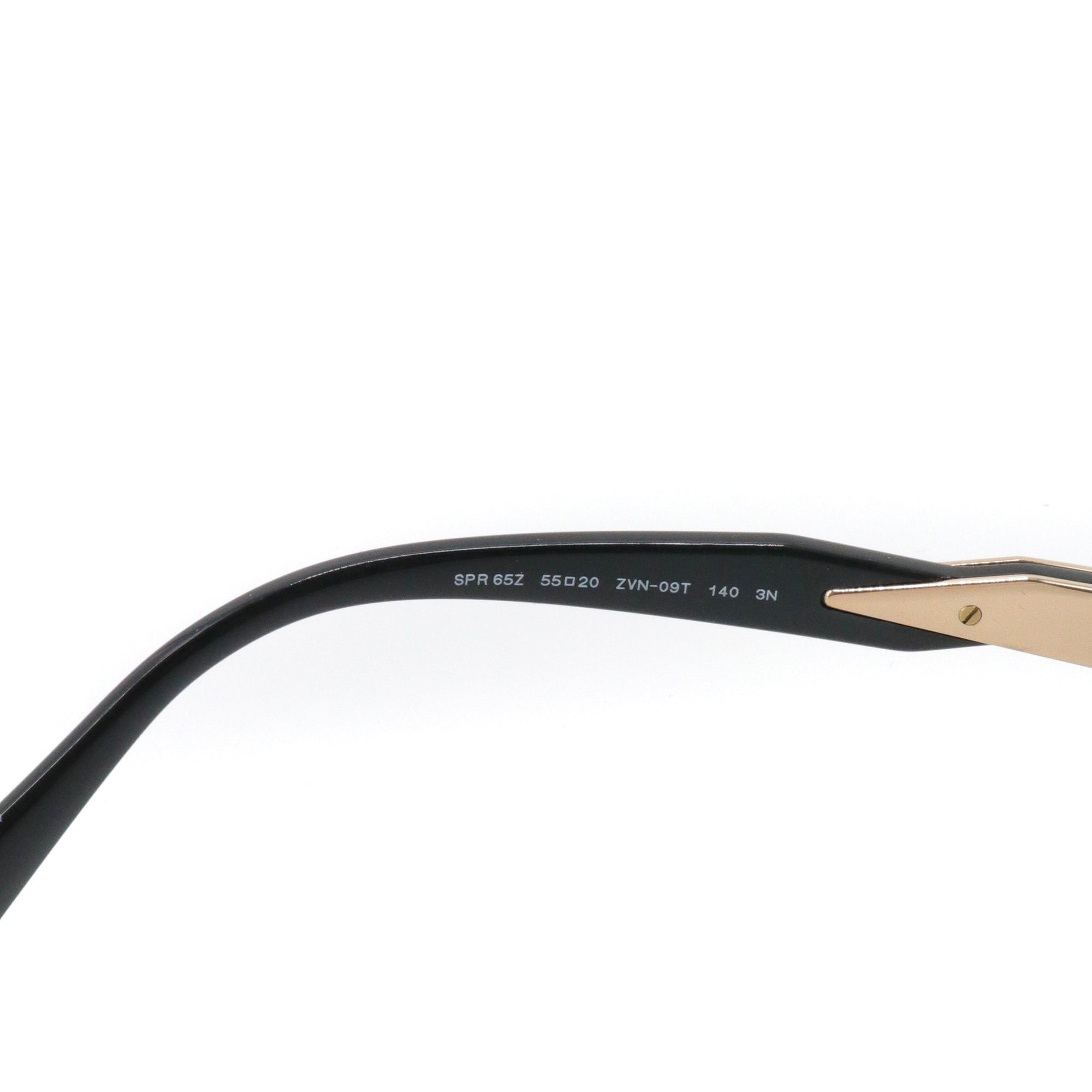 Prada PRADA - Prada 65Z sunglasses in gold metal Size ONE SIZE - 5 Thumbnail