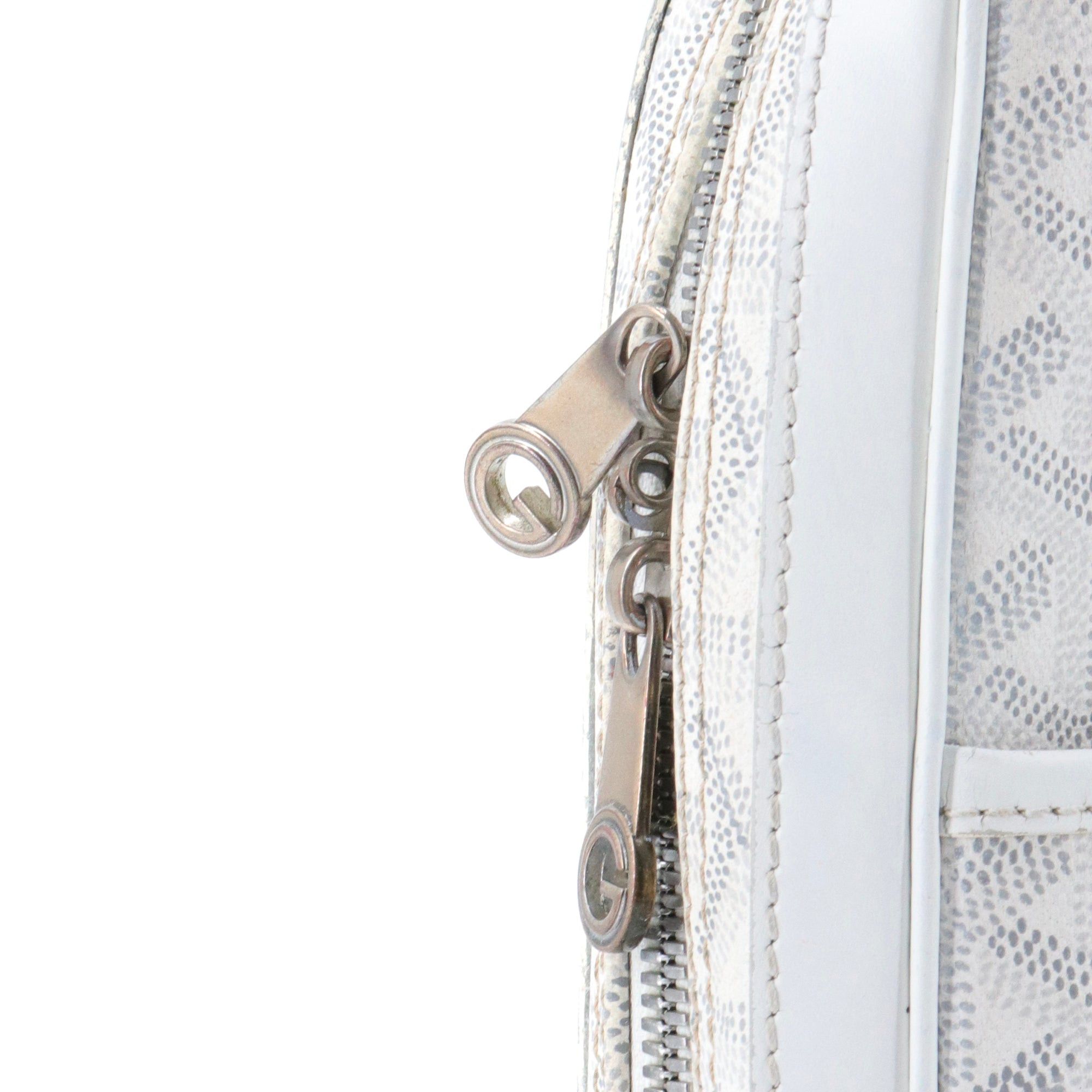 Goyard GOYARD - Goyard Ambassade briefcase in white monogrammed coated canvas Size ONE SIZE - 6 Thumbnail