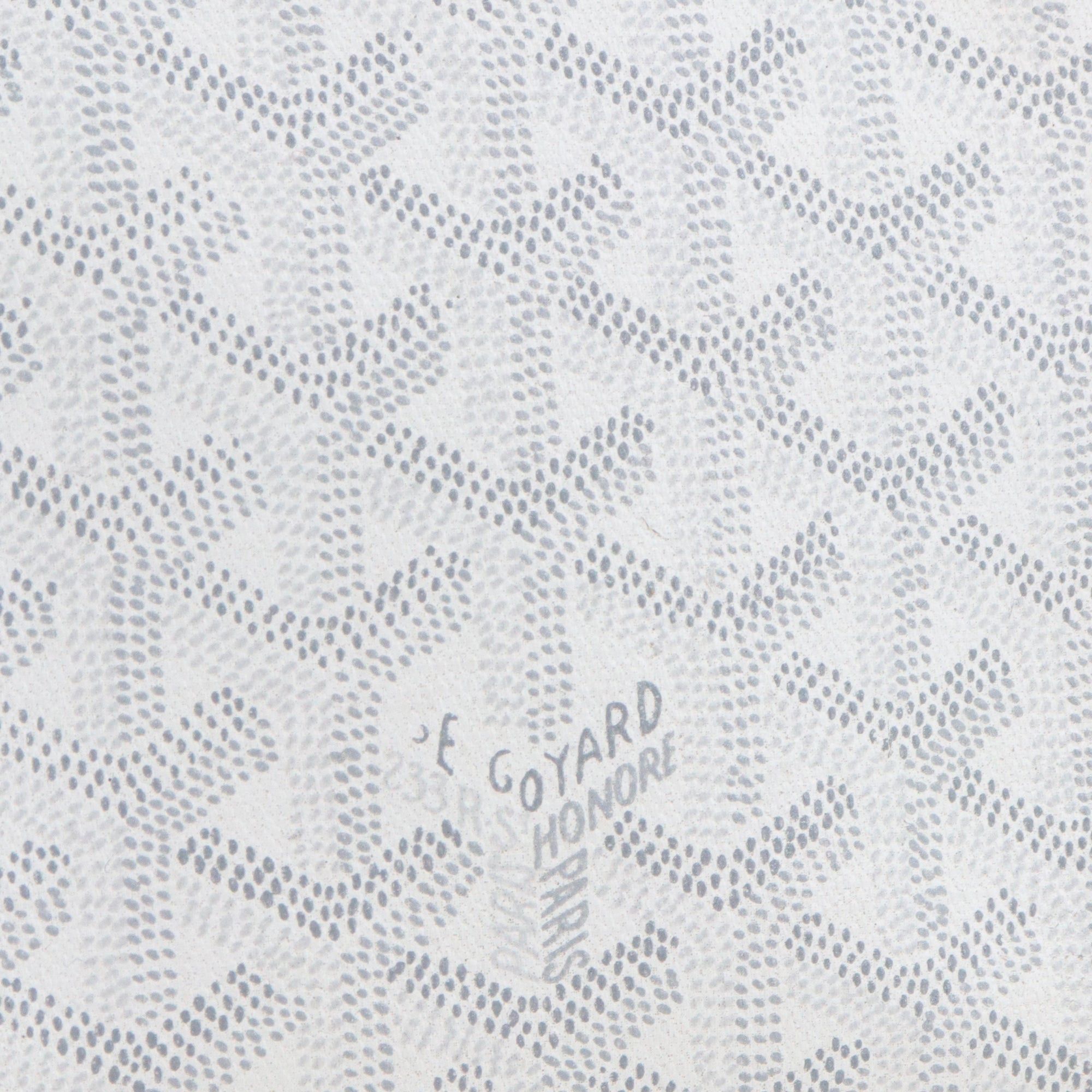 Goyard GOYARD - Goyard Ambassade briefcase in white monogrammed coated canvas Size ONE SIZE - 7 Thumbnail
