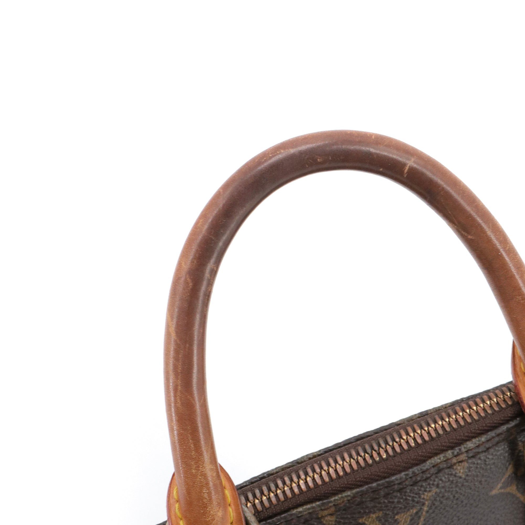 Louis Vuitton LOUIS VUITTON - Louis Vuitton Alma PM handbag in vintage monogrammed canvas Size ONE SIZE - 8 Thumbnail