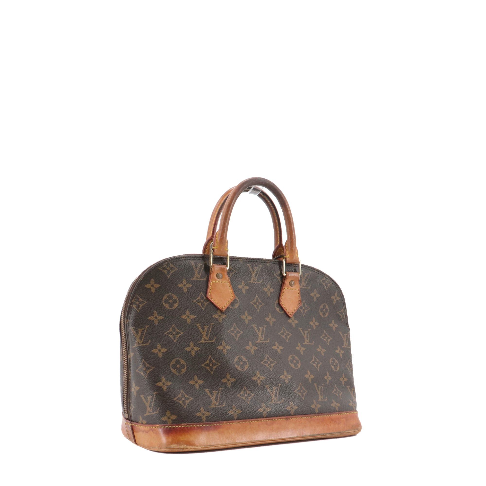 Louis Vuitton LOUIS VUITTON - Louis Vuitton Alma PM handbag in vintage monogrammed canvas Size ONE SIZE - 2 Thumbnail