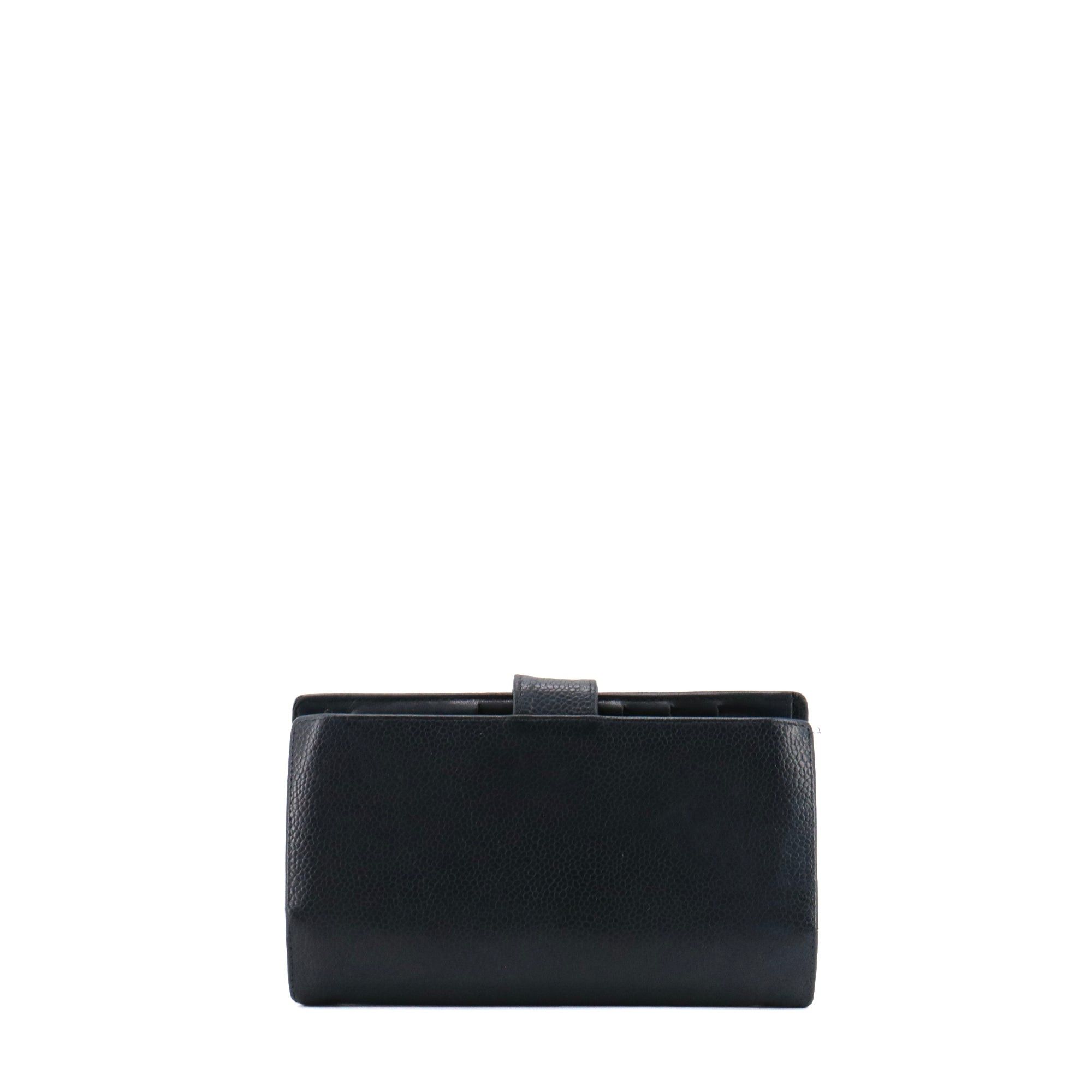 Chanel CHANEL - Chanel wallet in vintage black caviar leather Size ONE SIZE - 2 Thumbnail