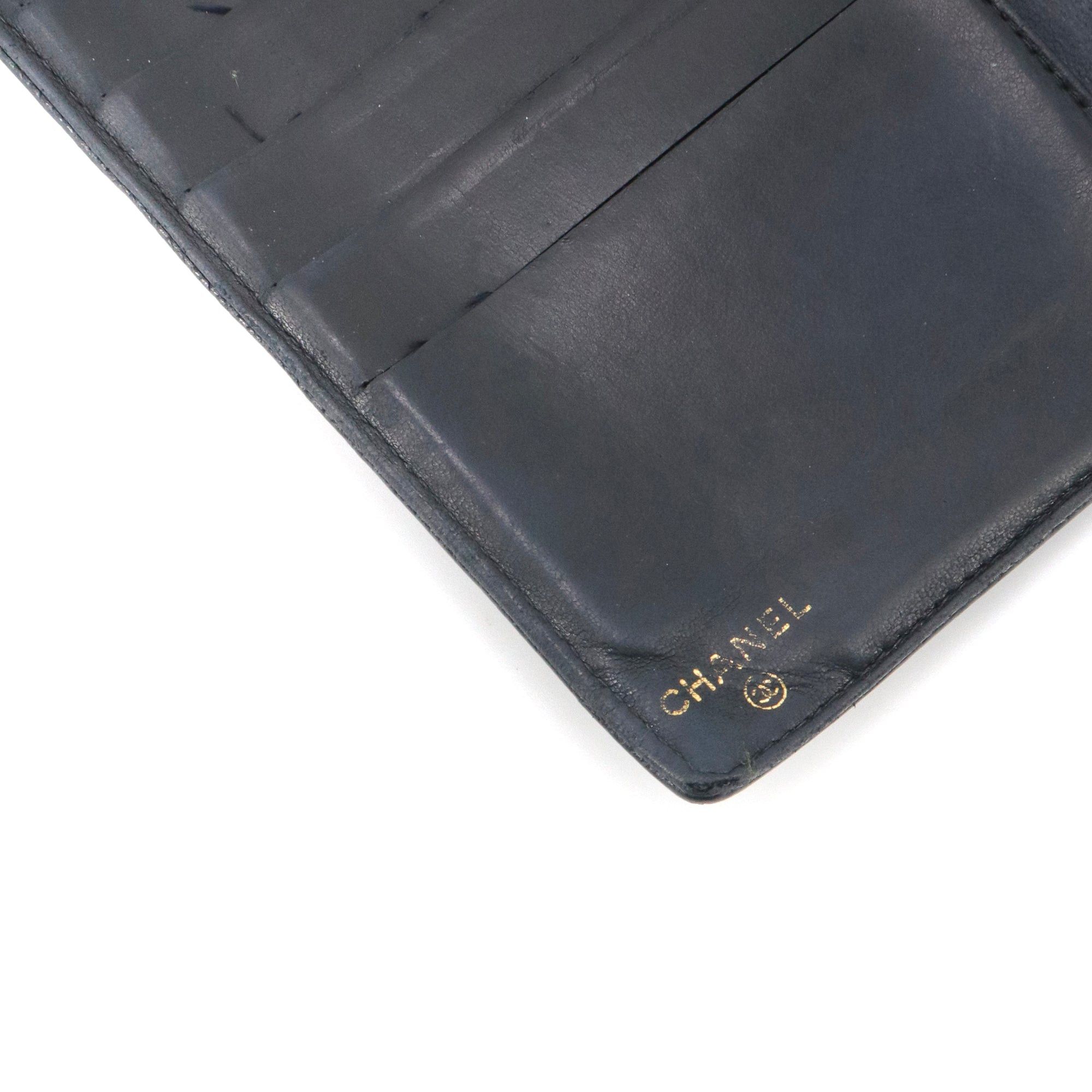 Chanel CHANEL - Chanel wallet in vintage black caviar leather Size ONE SIZE - 4 Thumbnail