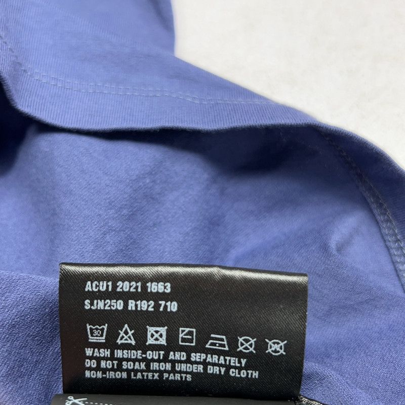 Prada Prada Blue Logo Pocket T-Shirt Size US XL / EU 56 / 4 - 2 Thumbnail