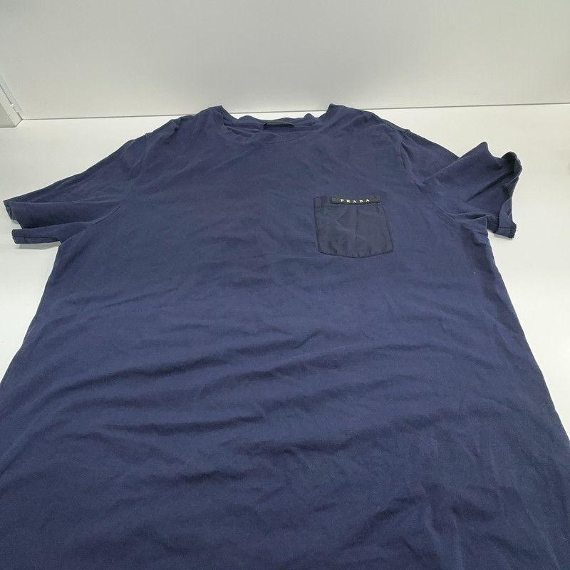 Prada Prada Logo Pocket Short Sleeve T-Shirt Size US XL / EU 56 / 4 - 3 Thumbnail