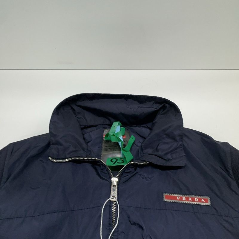 Prada Prada Logo Zip Jacket in Blue Size US S / EU 44-46 / 1 - 3 Thumbnail
