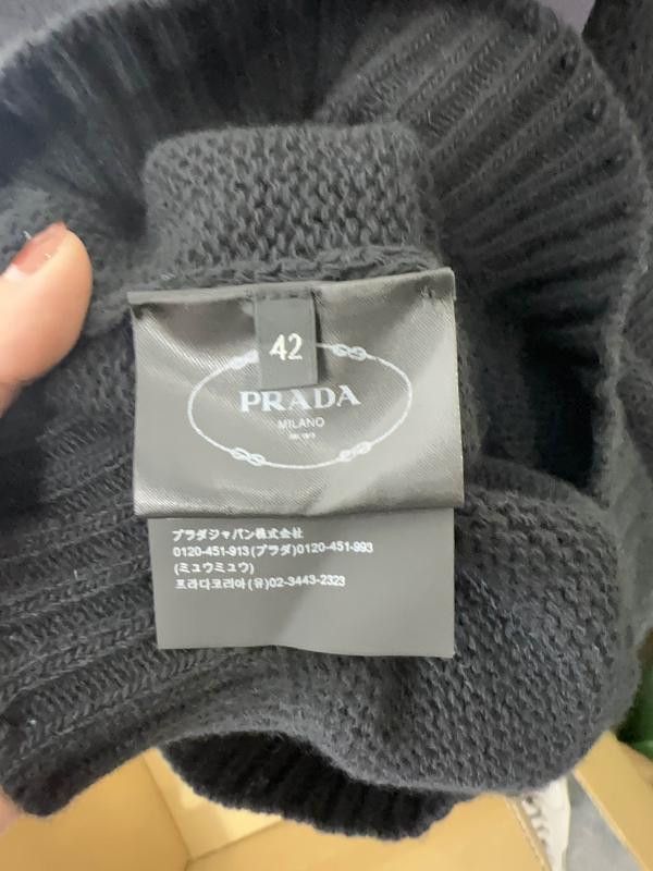 Prada Prada Black Wool Vest Size US S / EU 44-46 / 1 - 2 Thumbnail