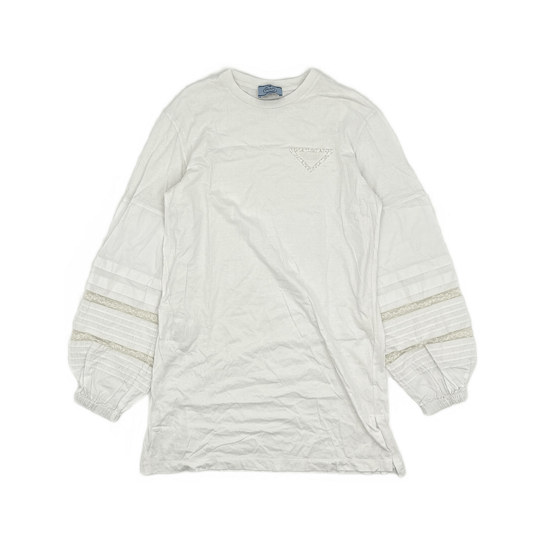 Prada Prada Casual Stylish Long Sleeve T-Shirt Size US S / EU 44-46 / 1 - 9 Thumbnail