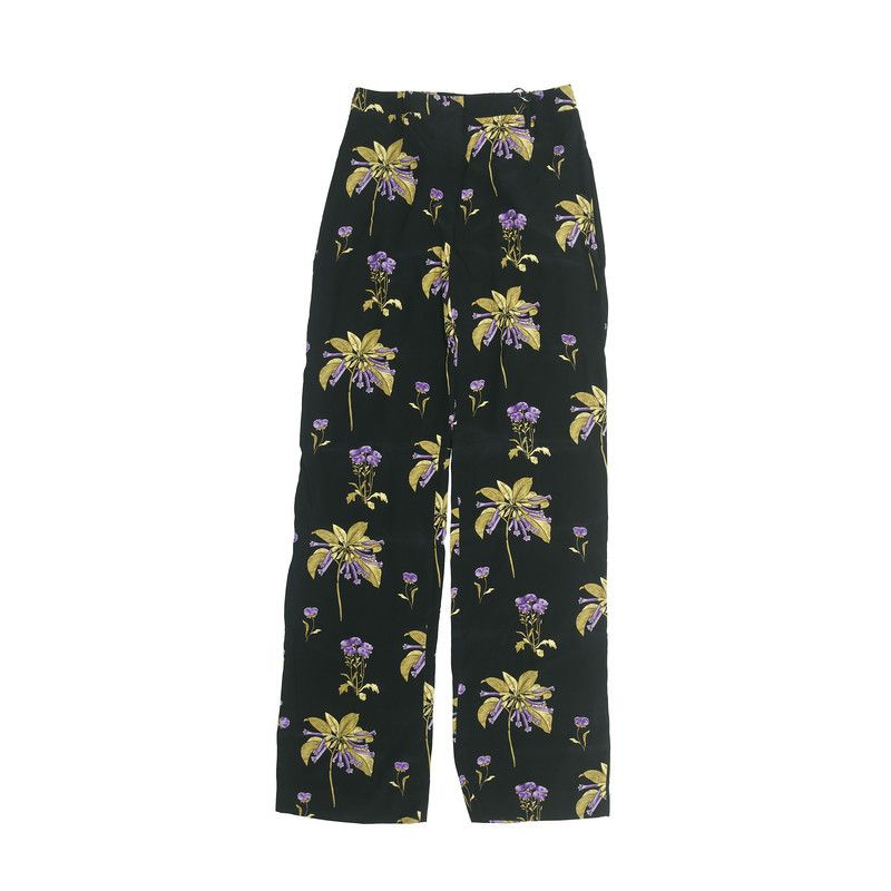 Prada Prada Floral Loose-fit Quick-dry Trousers Size US 38 / EU 54 - 9 Thumbnail