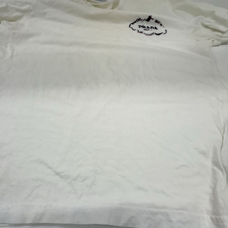 Prada Prada Logo Print Short Sleeve T-Shirt Size US M / EU 48-50 / 2 - 3 Thumbnail