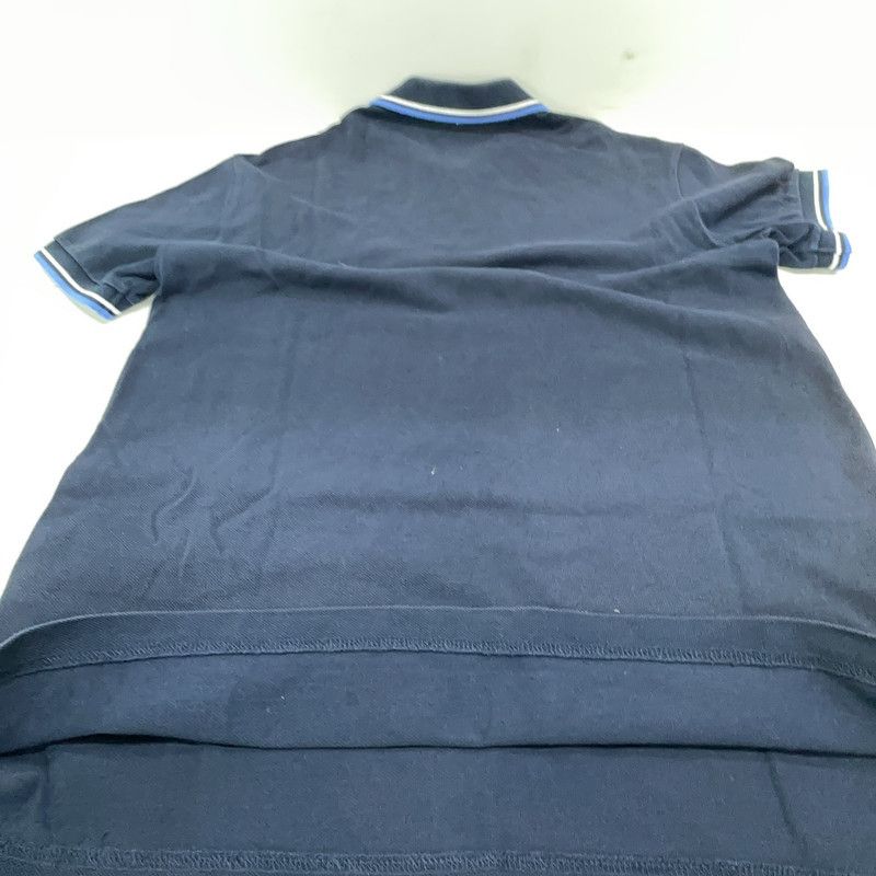 Prada Prada Logo Navy Stripe Polo Shirt Size US M / EU 48-50 / 2 - 4 Thumbnail