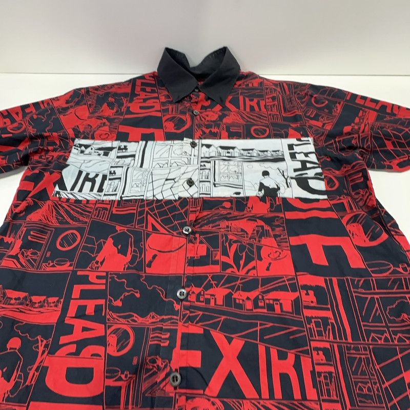 Prada Prada Anime Show Short Sleeve Shirt Size US M / EU 48-50 / 2 - 2 Thumbnail
