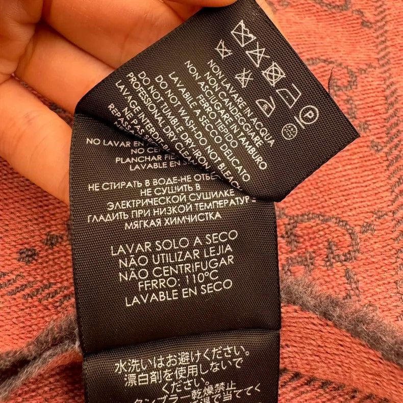 Gucci Gucci Pink Double G Pattern Scarf Size ONE SIZE - 7 Thumbnail