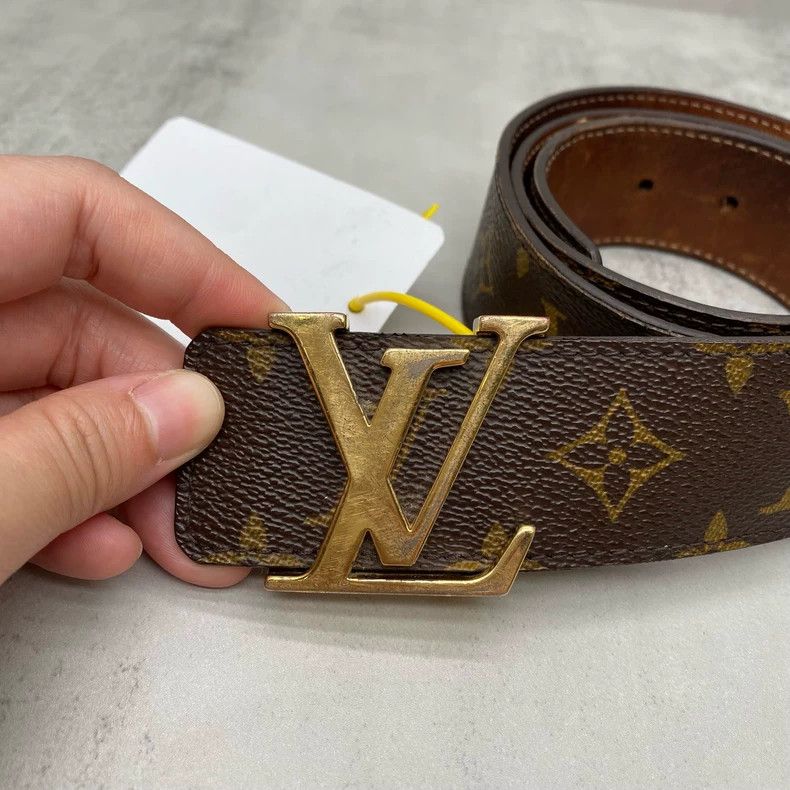 Louis Vuitton Brown Louis Vuitton Monogram Leather Belt Size ONE SIZE - 2 Thumbnail