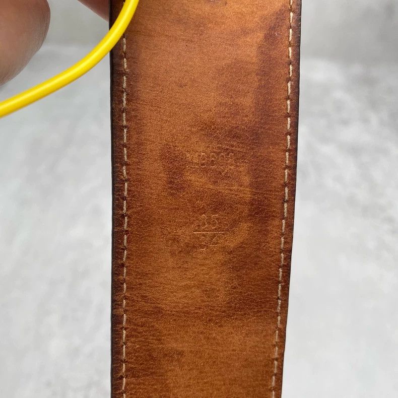 Louis Vuitton Brown Louis Vuitton Monogram Leather Belt Size ONE SIZE - 6 Thumbnail