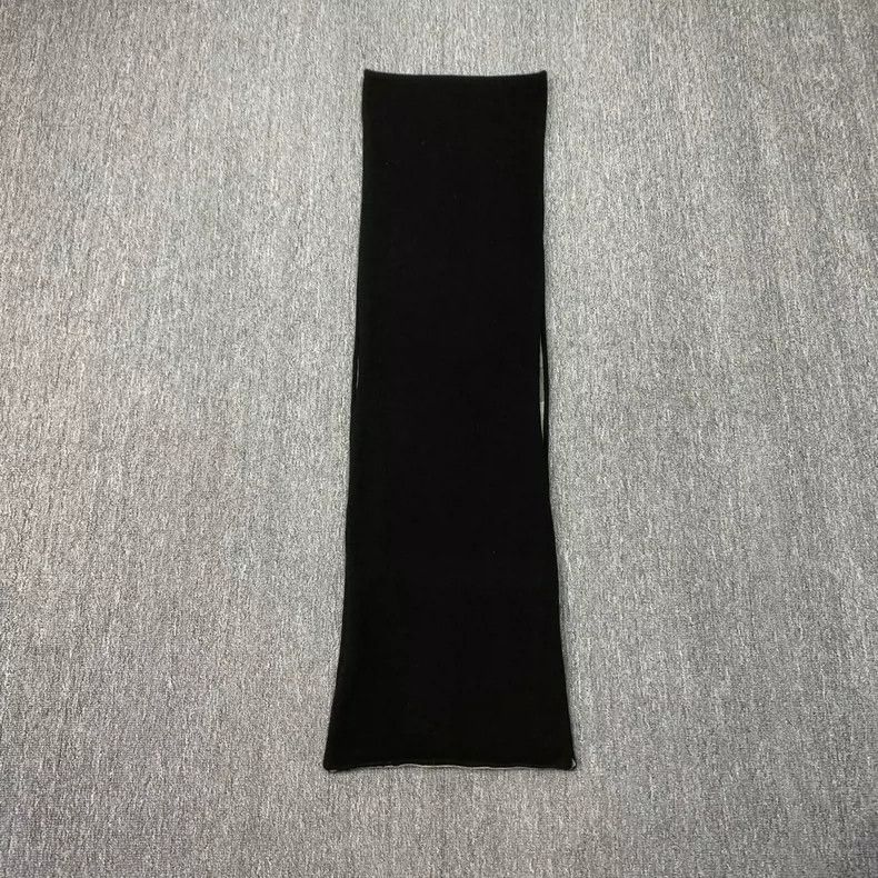 Burberry Burberry Check Scarf in Black and Gray Size ONE SIZE - 5 Thumbnail