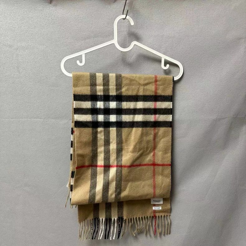 Burberry Burberry Check Cashmere Scarf for Women Size ONE SIZE - 4 Thumbnail