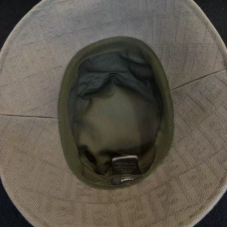 Fendi Fendi Monogram Double F Bucket Hat Size ONE SIZE - 3 Thumbnail