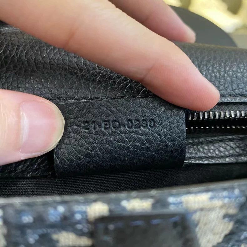 Dior DIOR Saddle Oblique Leather Crossbody Bag Size ONE SIZE - 6 Thumbnail