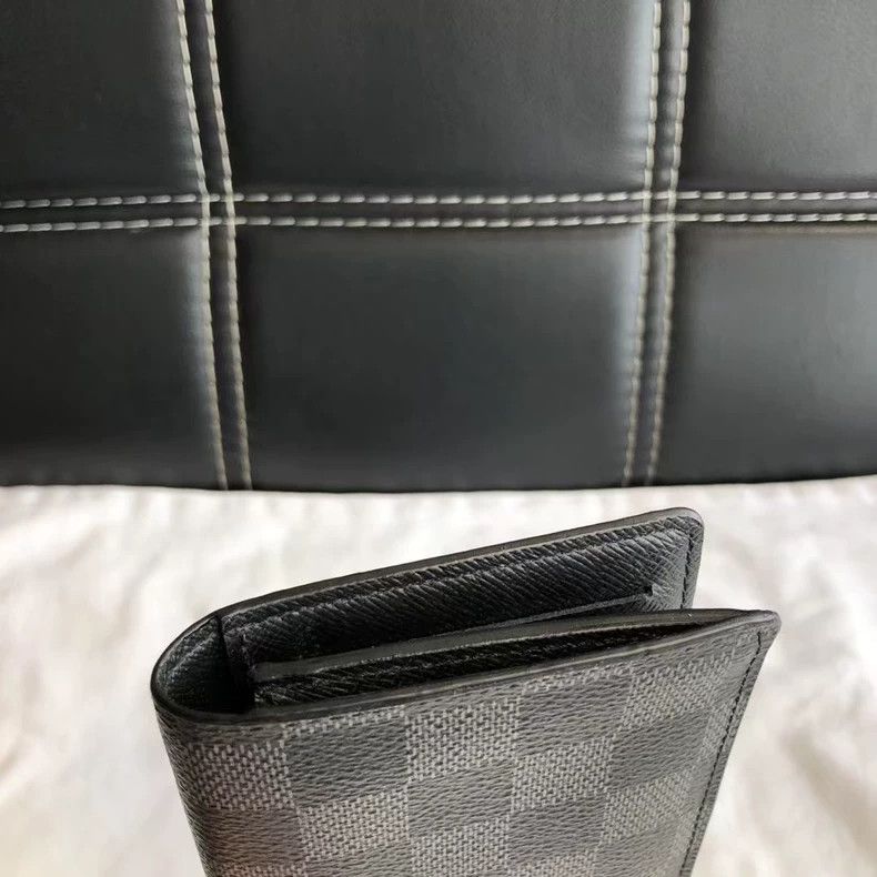 Louis Vuitton LV Long Checkered Folding Wallet Special Price Size ONE SIZE - 3 Thumbnail