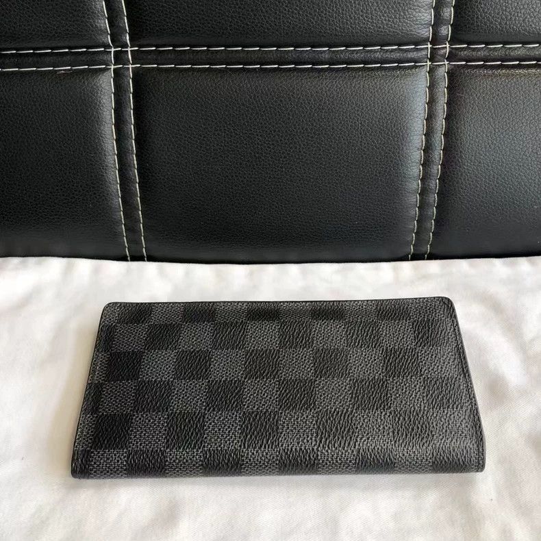Louis Vuitton LV Long Checkered Folding Wallet Special Price Size ONE SIZE - 2 Thumbnail
