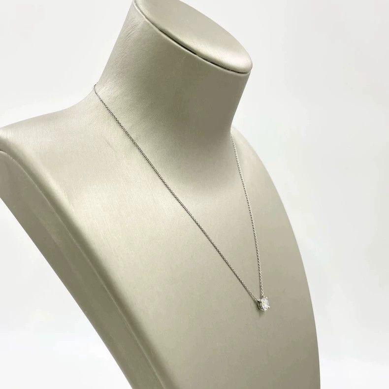 Tiffany & Co. Tiffany Diamond Necklace in Silver Color Size ONE SIZE - 4 Thumbnail