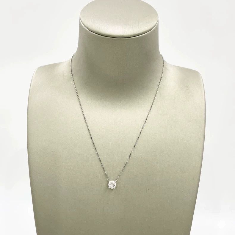Tiffany & Co. Tiffany Diamond Necklace in Silver Color Size ONE SIZE - 2 Thumbnail