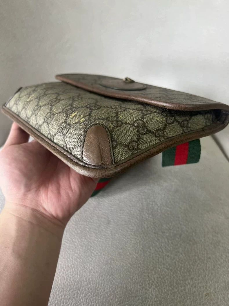 Gucci Gucci Tiger Head Crossbody Bag Orange Color Size ONE SIZE - 4 Thumbnail