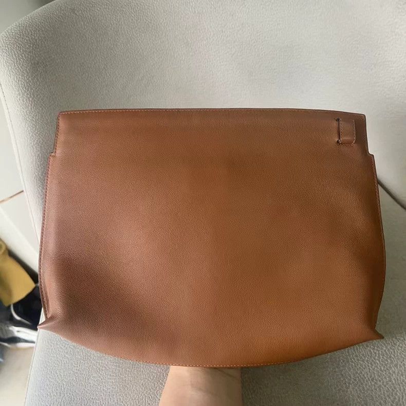 Loewe Loewe Yellow Leather Crossbody Clutch Bag Size ONE SIZE - 2 Thumbnail