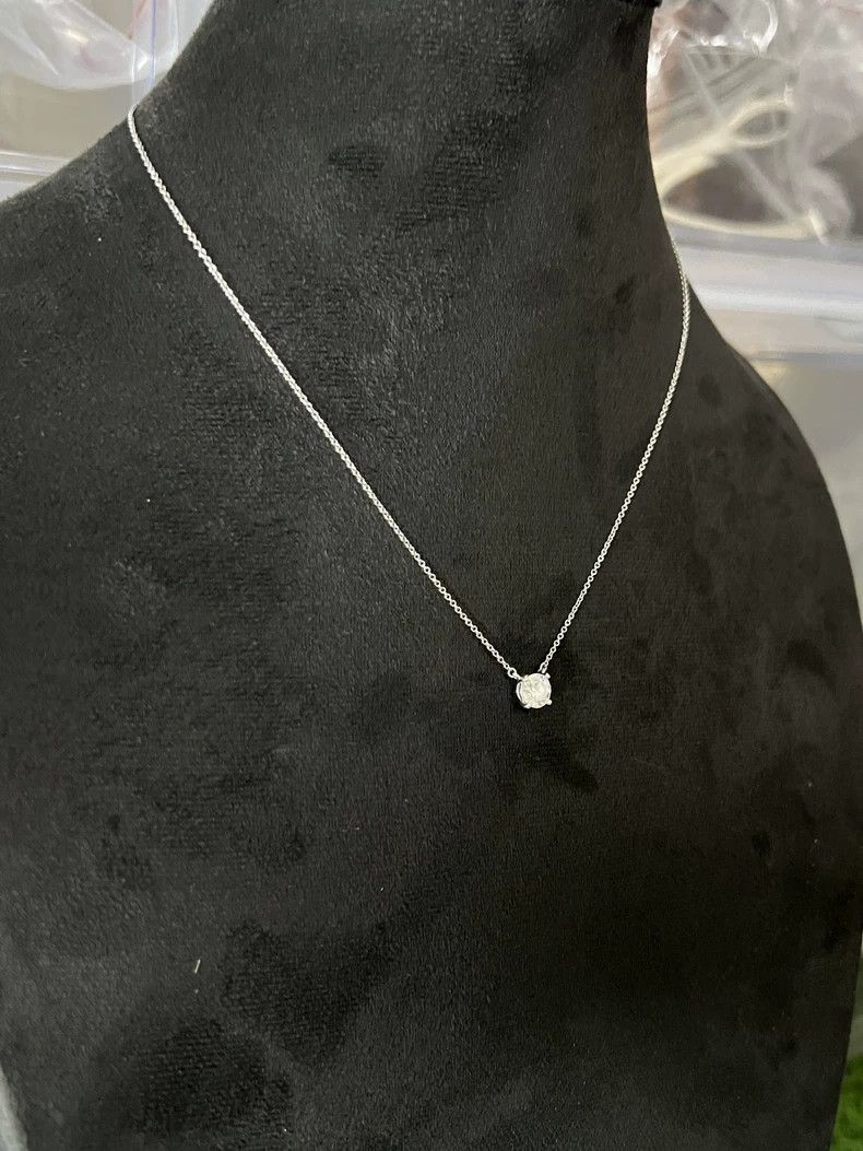 Tiffany & Co. Tiffany Diamond Necklace in Elegant Box Size ONE SIZE - 4 Thumbnail
