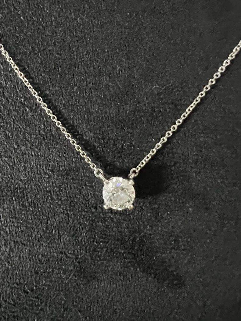 Tiffany & Co. Tiffany Diamond Necklace in Elegant Box Size ONE SIZE - 5 Thumbnail