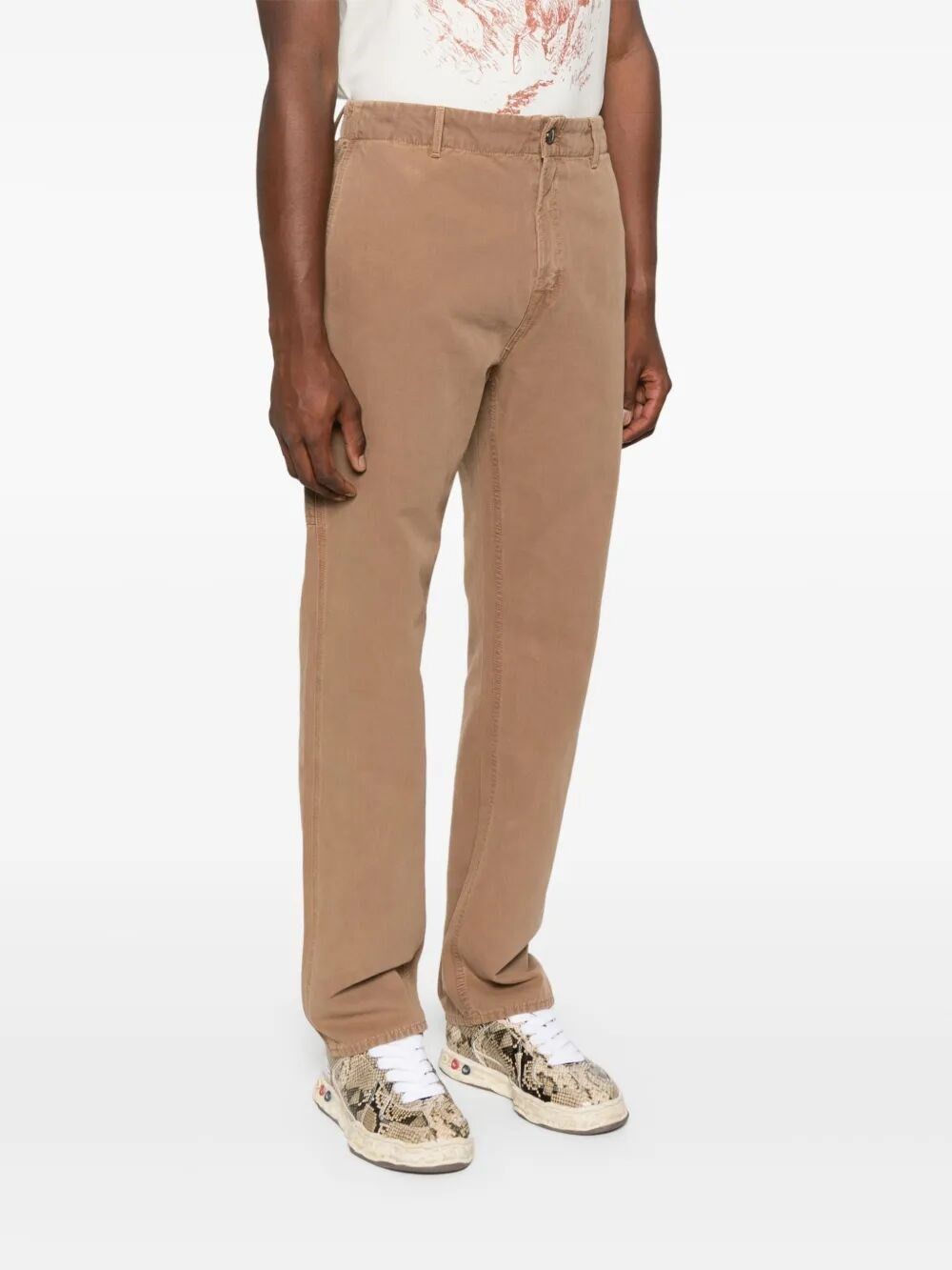 7 For All Mankind `Carpenter Chino Canvas Khaki` Chino Pants Size US 32 / EU 48 - 4 Thumbnail