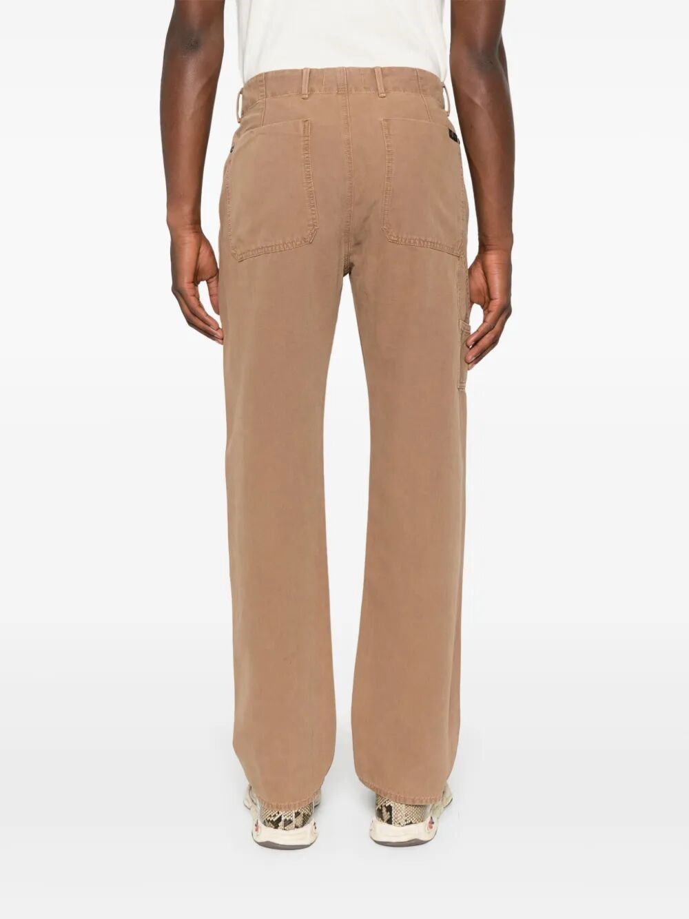 7 For All Mankind `Carpenter Chino Canvas Khaki` Chino Pants Size US 33 - 5 Thumbnail