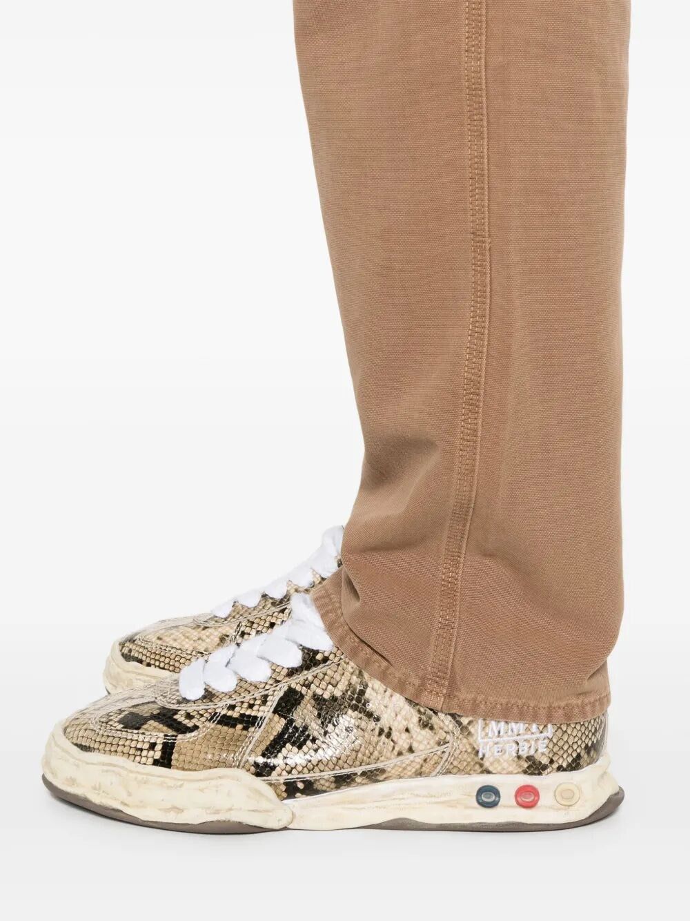 7 For All Mankind `Carpenter Chino Canvas Khaki` Chino Pants Size US 34 / EU 50 - 3 Thumbnail