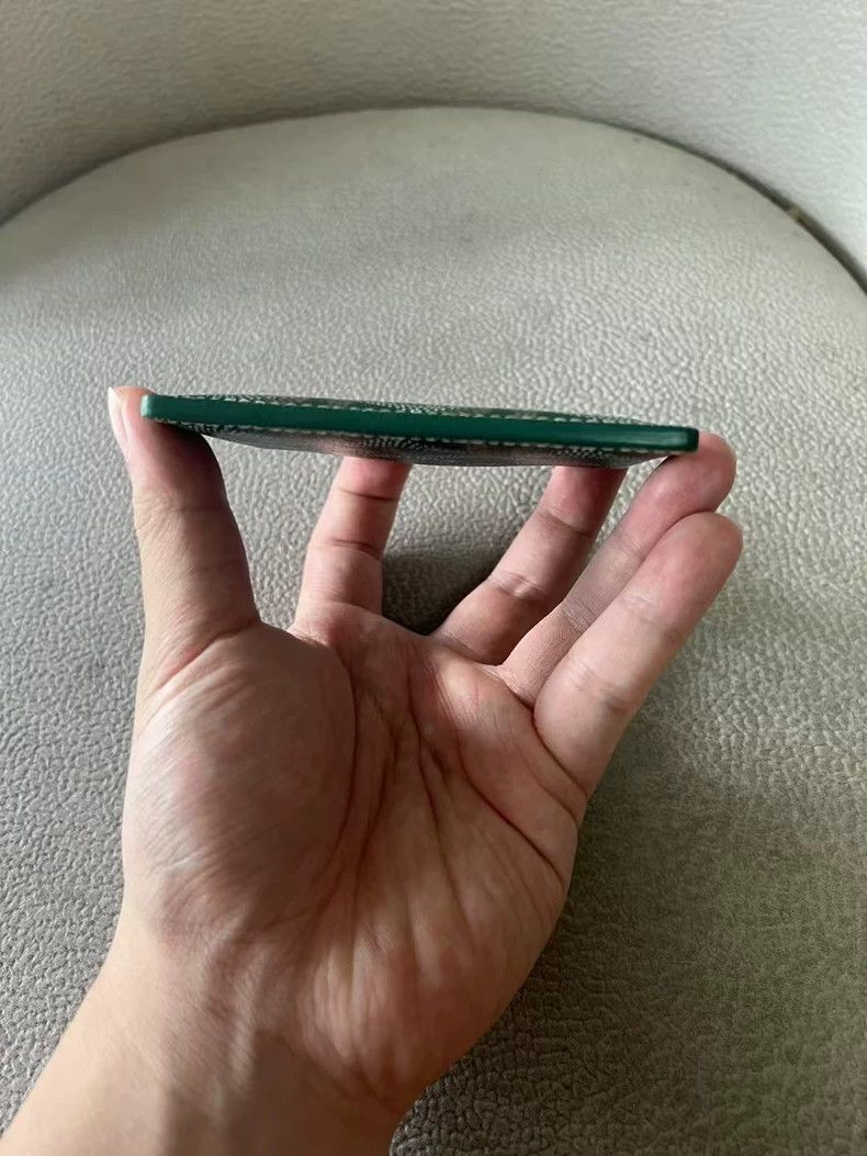 Goyard Goyard Card Holder Classic Style Green Size ONE SIZE - 4 Thumbnail
