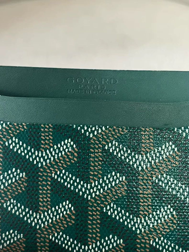 Goyard Goyard Card Holder Classic Style Green Size ONE SIZE - 3 Thumbnail