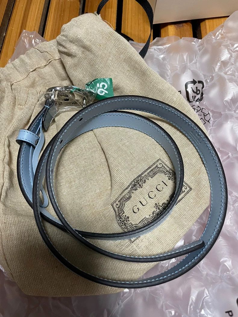 Gucci Gucci Blue Women's Belt Authenticity Check Available Size ONE SIZE - 4 Thumbnail